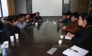 合肥师范学院竞技宝JJB来公司交流考察